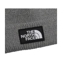 Шапка The North Face Logo Box Cuffed Medium Grey Heather фото №2 — интернет-магазин Desire.md
