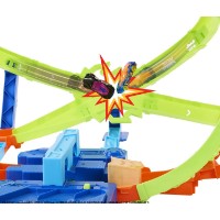 Drumul de joacă pentru copii Hot Wheels Hypersphere Crash Stunt Tracks 1:64 (JMG48) imaginea #8 — magazin online Desire.md