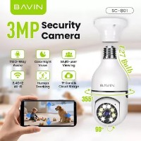 Cameră de supraveghere video Bavin E27 Bulb Smart Security Camera White (SC-801) imaginea #3 — magazin online Desire.md