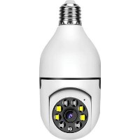 Cameră de supraveghere video Bavin E27 Bulb Smart Security Camera White (SC-801)