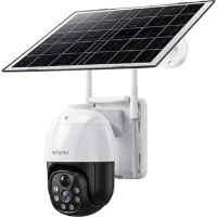 Cameră de supraveghere video Bavin Outdoor Solar Security Camera White (SC-802)