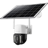 Cameră de supraveghere video Bavin Outdoor Solar-Powered 4G Surveillance Camera White (SC-803)