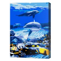 Tablou pe numere Art Gallery Premium Lumea marină 20x30cm (CX4373)