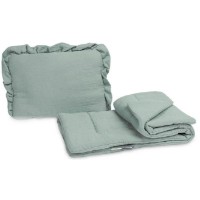 Lenjerie de pat pentru copii Sensillo Khaki (45011)
