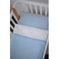 Lenjerie de pat pentru copii Veres Hearts & Blue 3pcs (153.1.33)