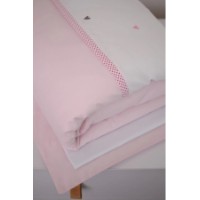 Детское постельное белье Veres Hearts & Pink 3pcs (153.1.34) фото №4 — интернет-магазин Desire.md