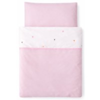 Детское постельное белье Veres Hearts & Pink 3pcs (153.1.34)