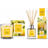 Difuzor de aromă Areon Home Perfume Sticks 150ml+Candle Dolce Viaggio 2pcs
