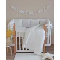 Детское постельное белье Veres Bunnies Among the Flowers 6pcs (220.49) фото №4 — интернет-магазин Desire.md