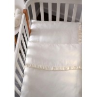 Детское постельное белье Veres Jacquard Sateen Milky 3pcs (153.1.38)
