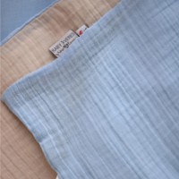 Lenjerie de pat pentru copii Veres Muslin Blue-Beige 3pcs (153.7.02) imaginea #4 — magazin online Desire.md