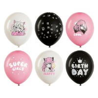 Set baloane Meshu Anime Party 30cm 12pcs (MS_63400)