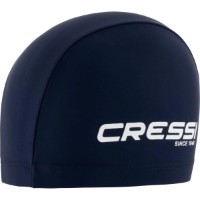 Cască de înot Cressi Tago Spandex Blue/White (XDF260023)