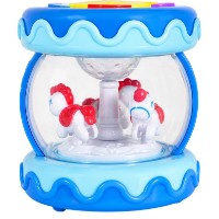Jucarii interactive Huanger Music Drum Blue (HE0701)