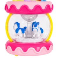 Интерактивная игрушка Huanger Music Drum Pink (HE0702)