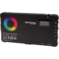 Lumină de studio Patona Premium RGB Pocket Video Light (4278) imaginea #2 — magazin online Desire.md