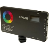 Lumină de studio Patona Premium RGB Pocket Video Light (4278) imaginea #6 — magazin online Desire.md