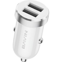 Автомобильная зарядка Bavin Car Charger Dual + Micro-USB White (PC862MIWH) фото №2 — интернет-магазин Desire.md