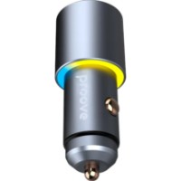 Încărcător auto Proove Double Energy 50W Type-C+Type-C Metal Gray (ACDE50022206) imaginea #4 — magazin online Desire.md