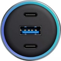 Încărcător auto Proove Super Charge 130W 2 Type-C+USB Metal Gray (ACSC13120004) imaginea #4 — magazin online Desire.md