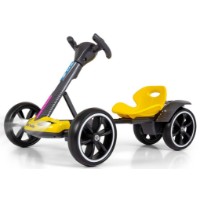 Kart electric Milly Mally Bolt 12V yellow (59539) imaginea #1 — magazin online Desire.md