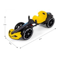 Kart electric Milly Mally Bolt 12V yellow (59539) imaginea #9 — magazin online Desire.md
