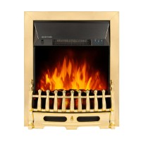 Șemineu Art Flame NDY-19CR-E (Gold) Galileo