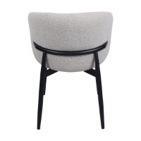 Стул Deco Ciro (SCIR-HGT-BEGBLK) фото №4 — интернет-магазин Desire.md