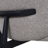 Стул Deco Ciro (SCIR-HGT-BEGBLK) фото №5 — интернет-магазин Desire.md