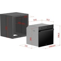 Электрический духовой шкаф Darko BIO 10 GR фото №2 — интернет-магазин Desire.md