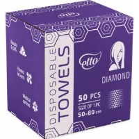 Одноразовые полотенца Etto Diamond 50x80cm 50pcs