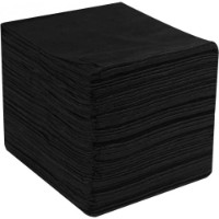 Одноразовые полотенца Etto Plain Black 40x70cm 50pcs фото №2 — интернет-магазин Desire.md