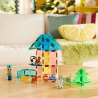 Set de construcție Magna-Tiles Puppy Park 27pcs (252027MT) imaginea #2 — magazin online Desire.md