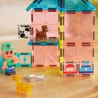 Set de construcție Magna-Tiles Puppy Park 27pcs (252027MT) imaginea #3 — magazin online Desire.md