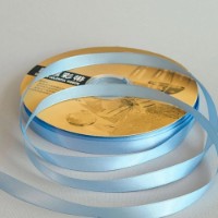 Panglică din satin Ding Xin 1.2cm Blue Sky (#0333) 