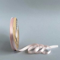Panglică din satin Ding Xin 1.2cm Soft Pink (#0105)