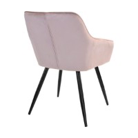Стул Deco Iris Pudra/Black Legs фото №3 — интернет-магазин Desire.md