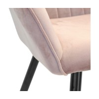 Стул Deco Iris Pudra/Black Legs фото №5 — интернет-магазин Desire.md