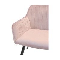 Стул Deco Iris Pudra/Black Legs фото №6 — интернет-магазин Desire.md