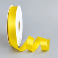 Panglică din satin Ding Xin 2.5cm Lemon Yellow (#0645)