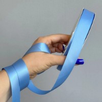 Panglică din satin Ding Xin 2.5cm Topaz Blue (#0337) imaginea #2 — magazin online Desire.md