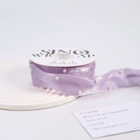 Лента атласная New World Ariel 3.8cm 031 Lilac 