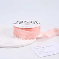Лента атласная New World Ariel 3.8cm 165 Light Pink