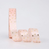 Лента атласная New World Hearts 2.5cm 053 Peach