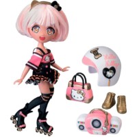 Păpușa ChiToys Hello Kitty Manga Golden Diva Roller (HKTF1000)
