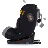 Scaun auto pentru copii Chipolino Techno iGrow Isofix Noir (STKTHG02601NO) imaginea #6 — magazin online Desire.md
