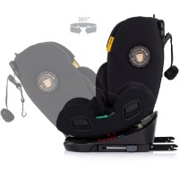 Scaun auto pentru copii Chipolino Techno iGrow Isofix Noir (STKTHG02601NO) imaginea #8 — magazin online Desire.md