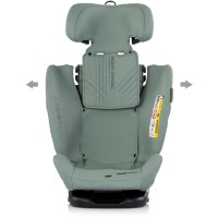 Scaun auto pentru copii Chipolino Techno iGrow Matcha (STKTHG02604MA) imaginea #4 — magazin online Desire.md