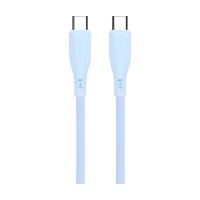 Cablu USB Yesido Type-C to Type-C 60W 1m Blue (CA152-1)
