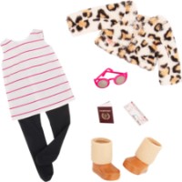 Haine si accesorii pentru păpuși Battat Our Generation 46cm Travel Outfit (BD30447Z)